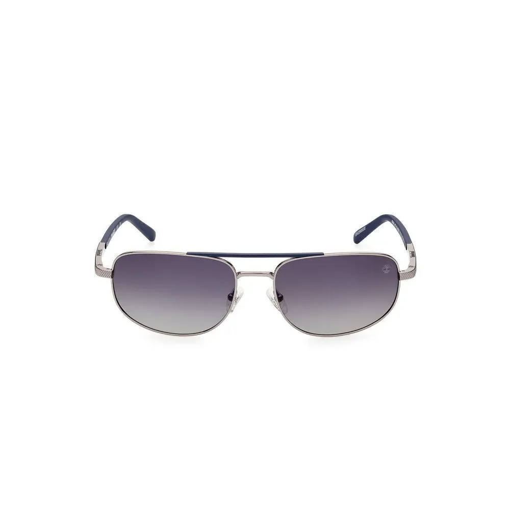 NWT TIMBERLAND TB9285 08D 61 Shiny Gunmetal Sunglasses